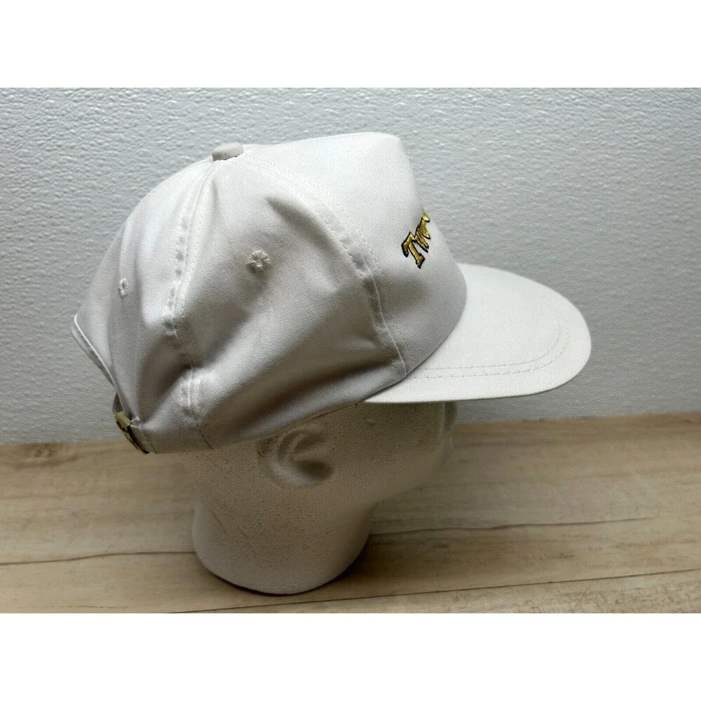 Vtg America's Legend Two-Cylinder Magazine White Baseball Cap Truckers Hat
